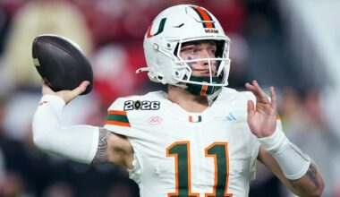 Miami's Carson Beck faces criticism for postgame handshake skip