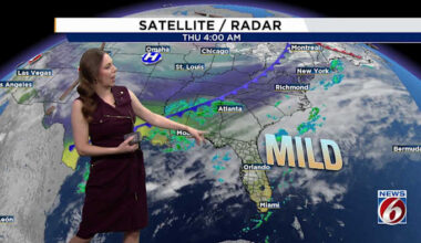 Mild stretch in Central Florida before yet another cold front brings cooler temps
