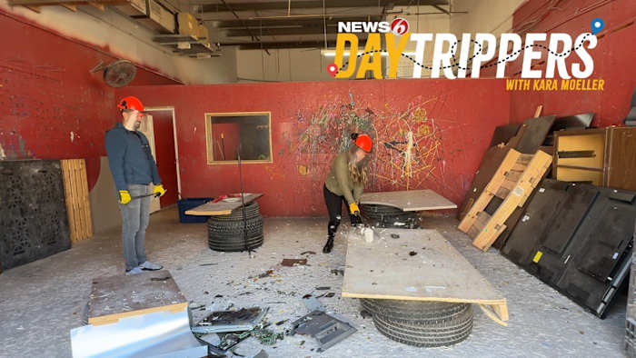 Rage Room Orlando offers “smash room” stress relief experiences in Orlando, Florida