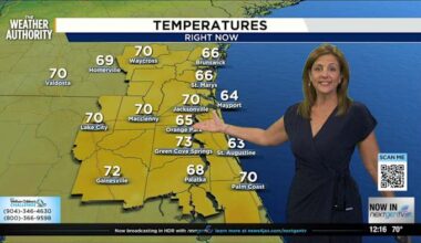 Meteorologist Michelle McCormick has your forecast