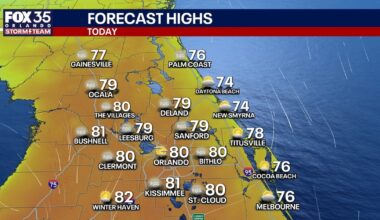 Orlando weather: Warm weekend for Central Florida