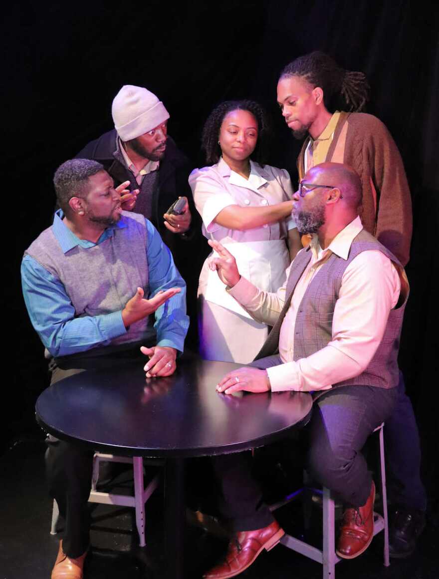 Visions of Justice - the regulars of a Hill District diner debate the price of progress and the power of the past in 'Two Trains Running.'