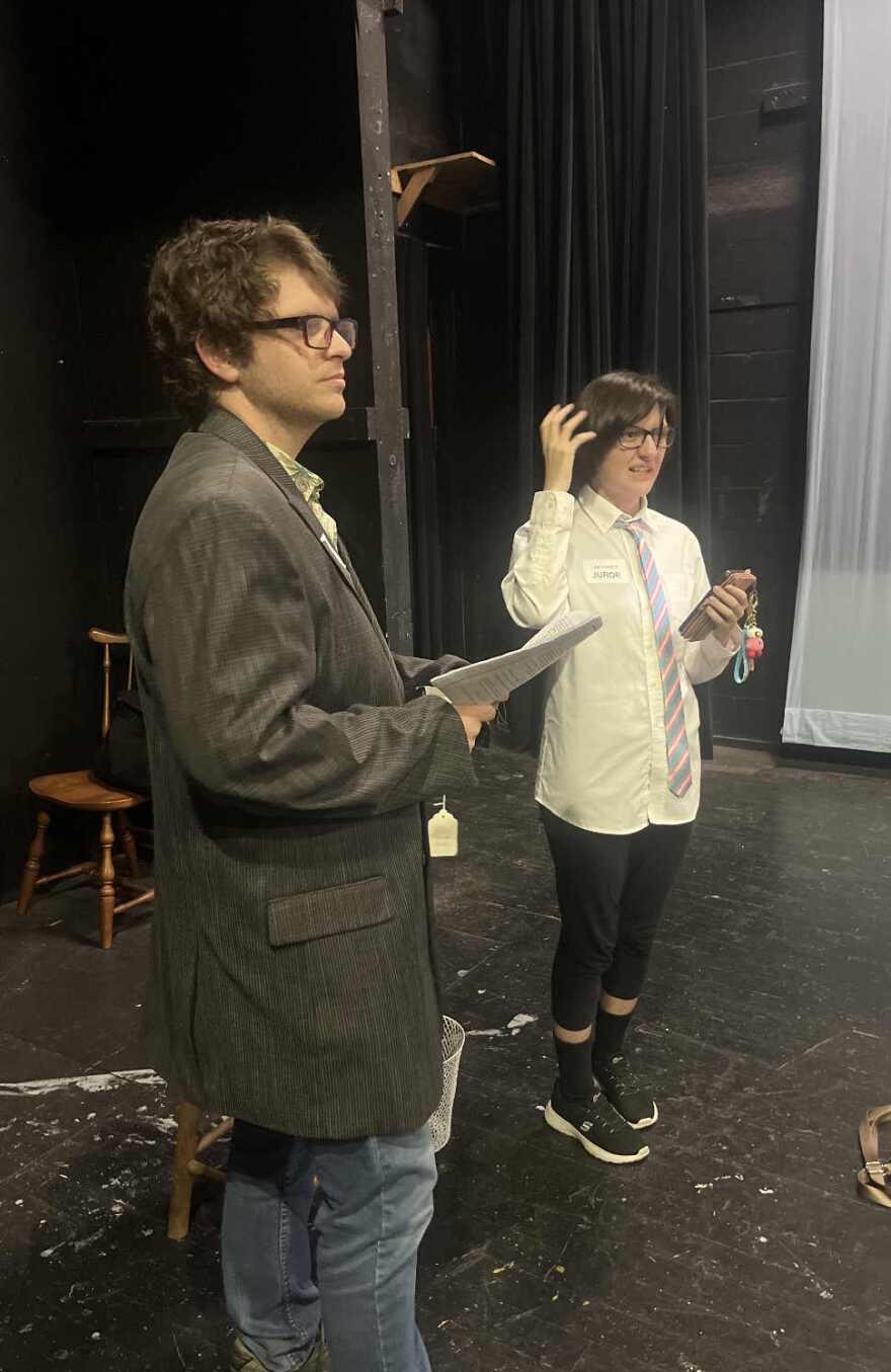 Rehearsals are in full swing for '12 Angry Jurors'