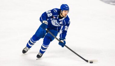 Tampa Bay Lightning Recall Forward Jakob Pelletier From Syracuse Crunch