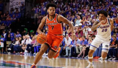 Hall has 24 points as Auburn beats No. 16 Florida 76-67 for first win in Gainesville since 1996