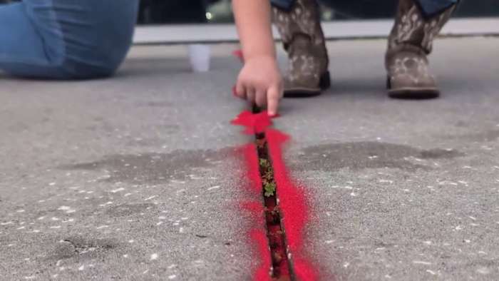 ‘Red Sand Project’ in Orange County draws attention to victims of human trafficking