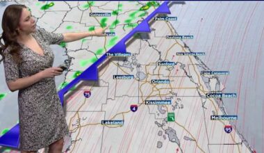 Summerlike heat peaks in Central Florida before winter makes a swift comeback