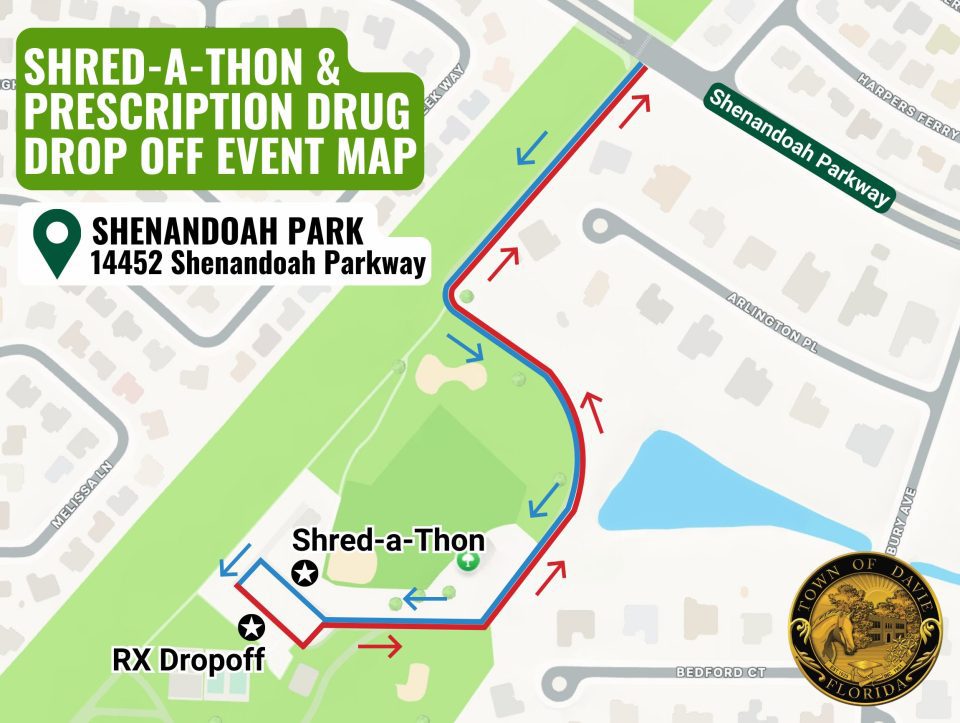 SHRED-A-THON AND PRESCRIPTION DRUG DROP-OFF EVENT SCHEDULED FOR SATURDAY, FEBRUARY 7, 2026