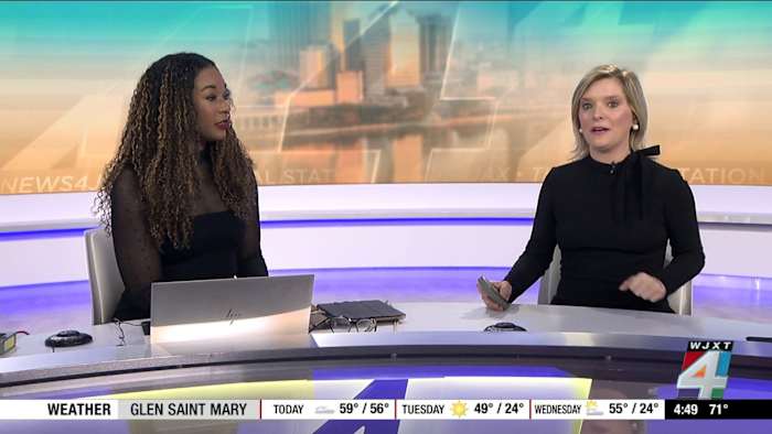 Dramatic temperature drop and warnings issued by meteorologist Katie Garner