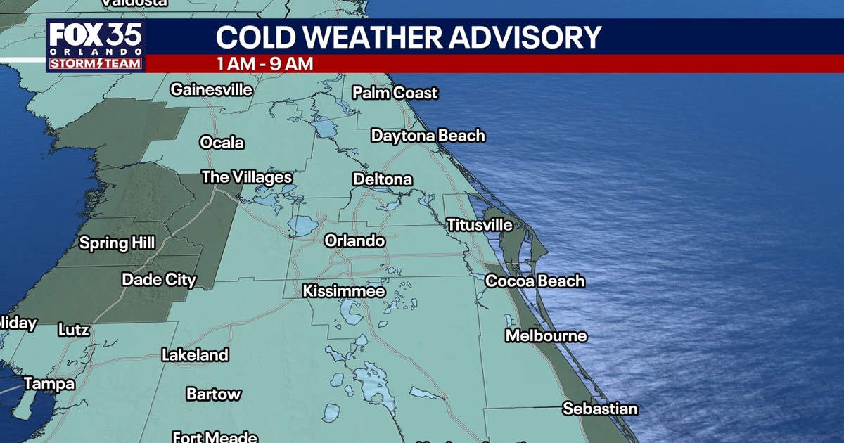 Orlando weather: Colder temperatures returning to Central Florida