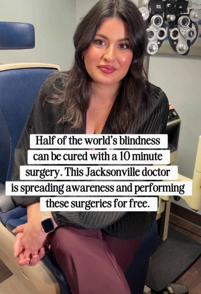Jacksonville doctor urges surgeons to help cure preventable blindness for free