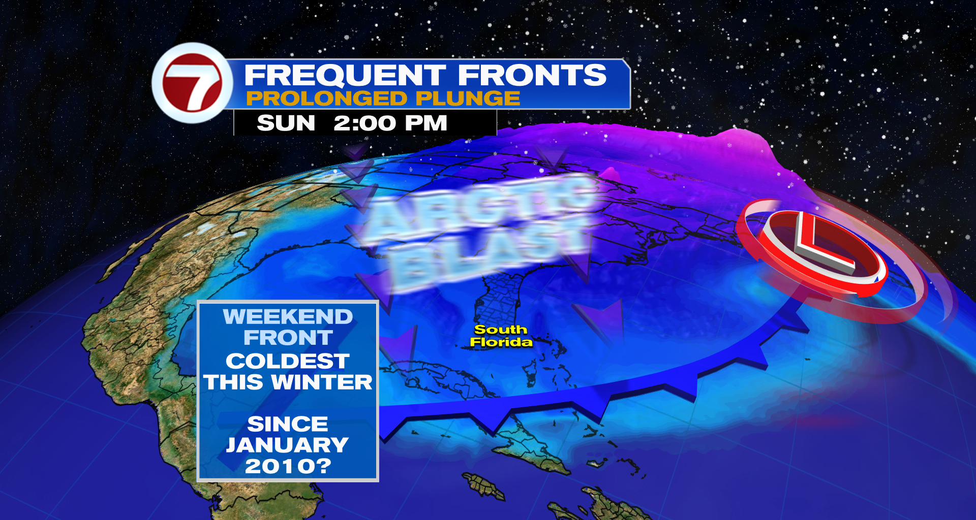 Consistent Chill This Week - WSVN 7News | Miami News, Weather, Sports