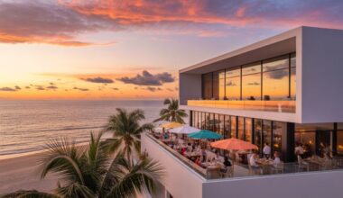 The luce offers guests a luxury coastal experience in st. Pete beach, complete with modern accommodations and vibrant dining options.