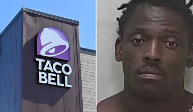 Shirtless Florida man who jumped through Taco Bell window, robbed it with 'large rock' sentenced to 4 years