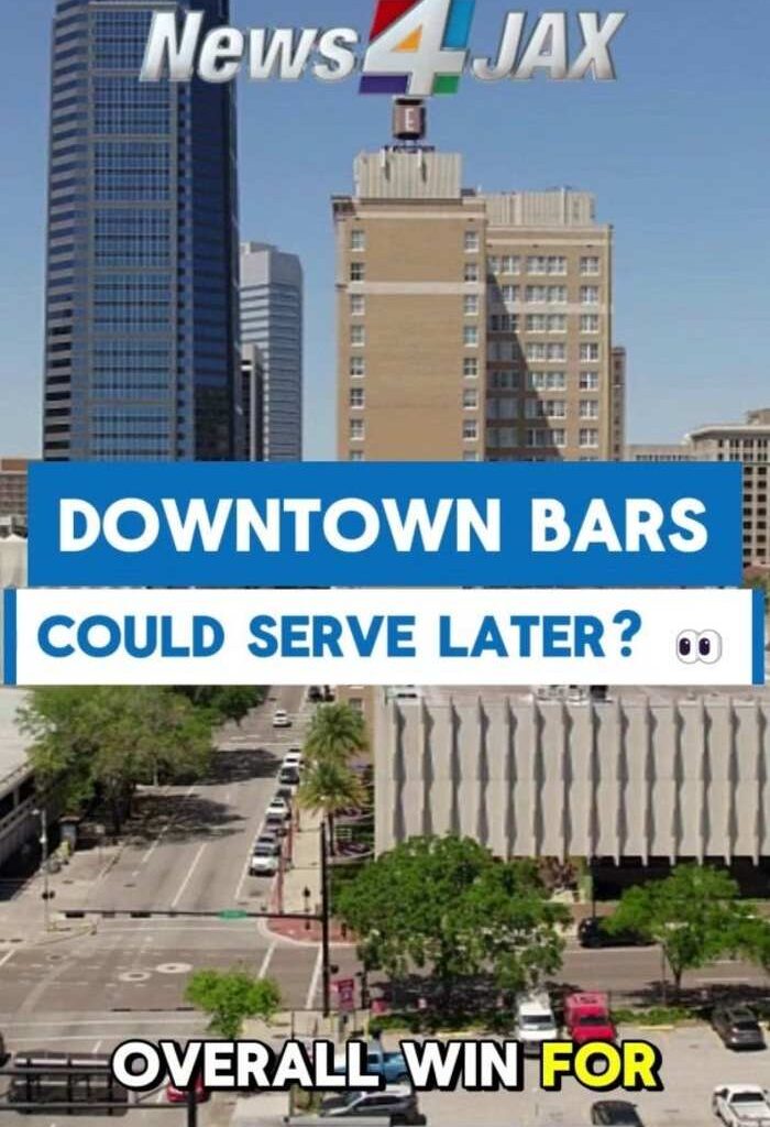 City Council to consider ordinance to allow downtown Jacksonville bars to serve alcohol until 3 a.m.