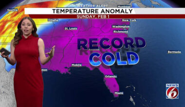 HOW LOW WILL TEMPS GO? RARE cold blast to send Florida into HARD FREEZE