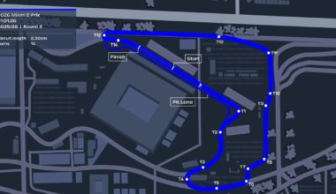 What does the Miami E-Prix circuit look like?