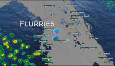 Snow in Central Florida? The odds are increasing