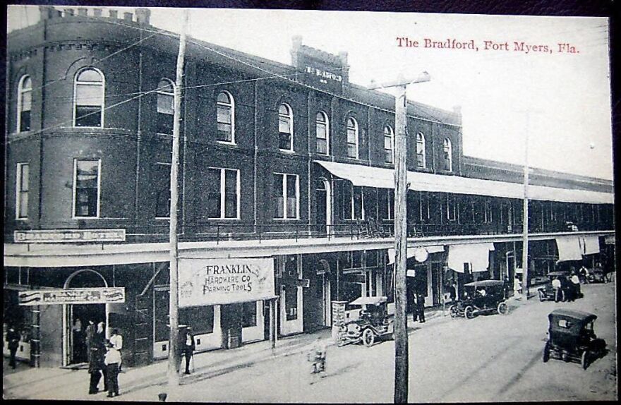 Completed in time for Thanksgiving in 1905, the Bradford Hotel became the venue for the biggest social event in the town's history when financier Tootie McGregor married Dr. Marshall Terry there.