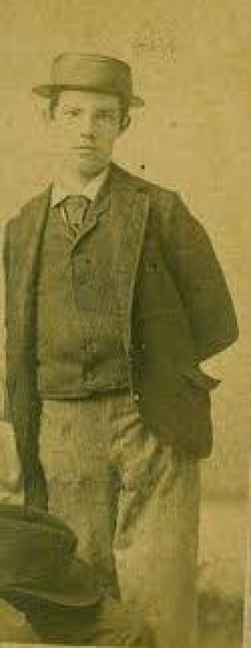 Image used by muralist Roland Ruocco for Harvie Heitman mural.