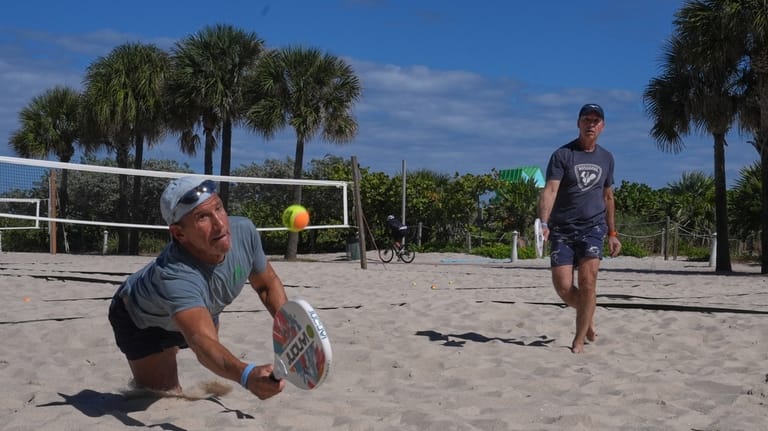 Robert Minion and his friend James Denburg of MA., take...