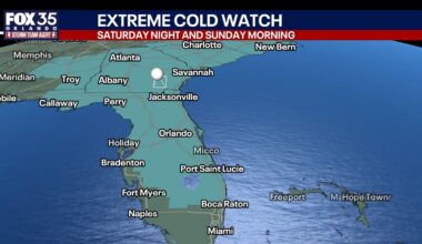 Orlando weather: Arctic blast headed for Central Florida