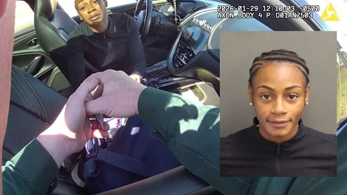 ‘You’re going to jail:’ Florida body-camera video shows Sha’Carri Richardson’s ‘super speeder’ traffic stop