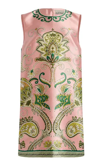 Exclusive Marion Printed Twill Mini Dress