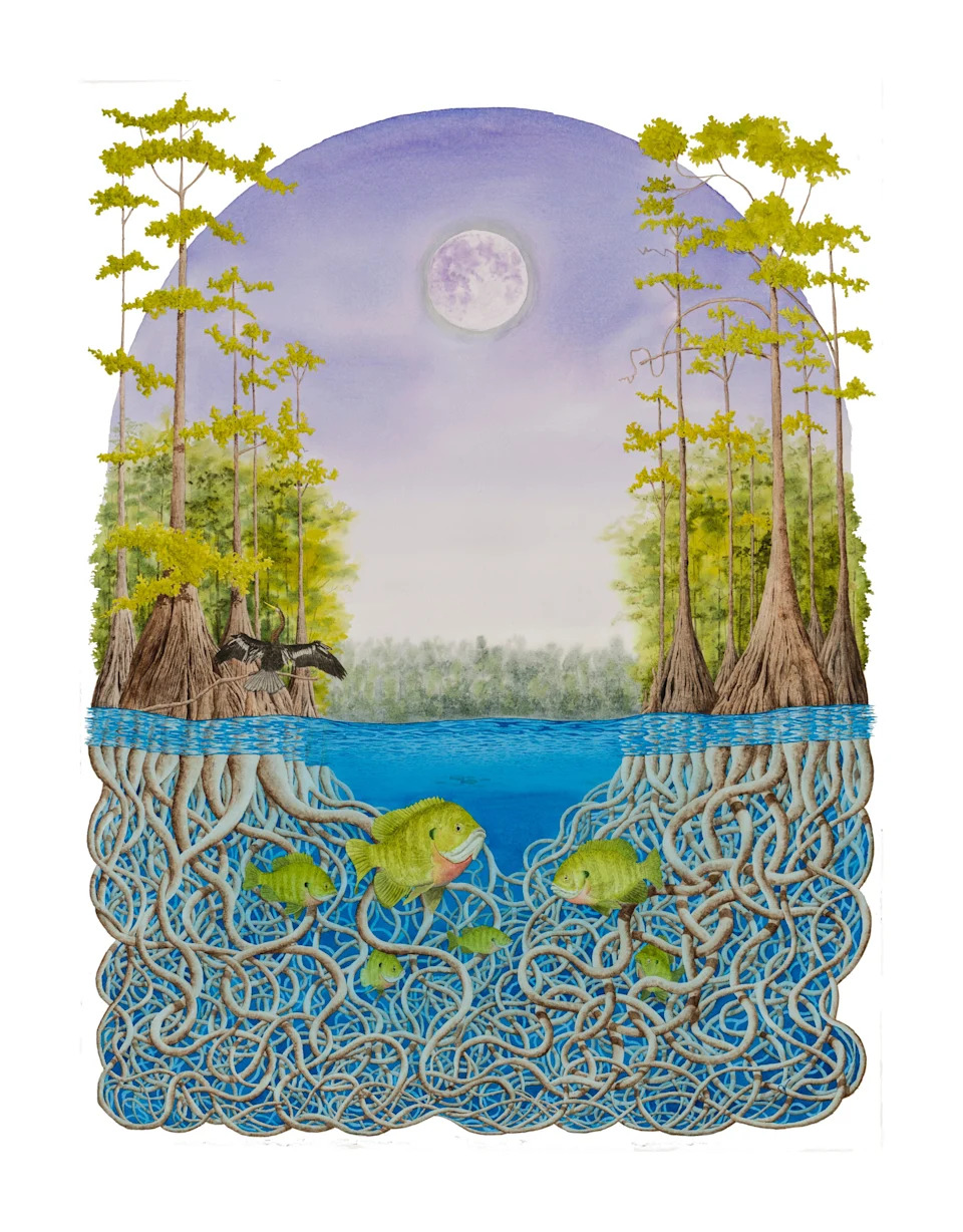 Curtis Whitwam's "Heart of the Universe" will be featured at the 2026 Chain of Parks Art Festival in Tallahassee April 18-19.