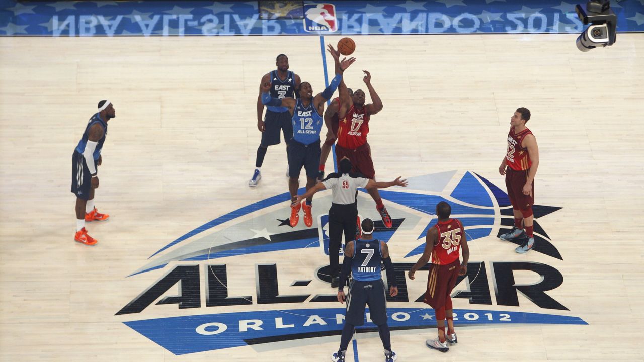 The Greater Orlando Sports Commission is planning a bid to host the 2030 NBA All-Star Game after last hosting the event in 2012 (File photo).