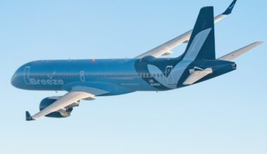 Breeze Airways operates more than 300 year-round and seasonal routes to 72 cities in 32 states