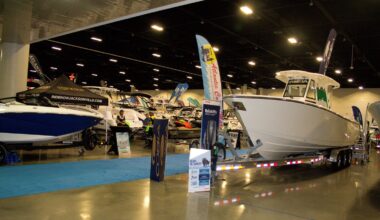 There were hundreds of boats and more than 75 vendors at the Jacksonville Boat Show last weekend.