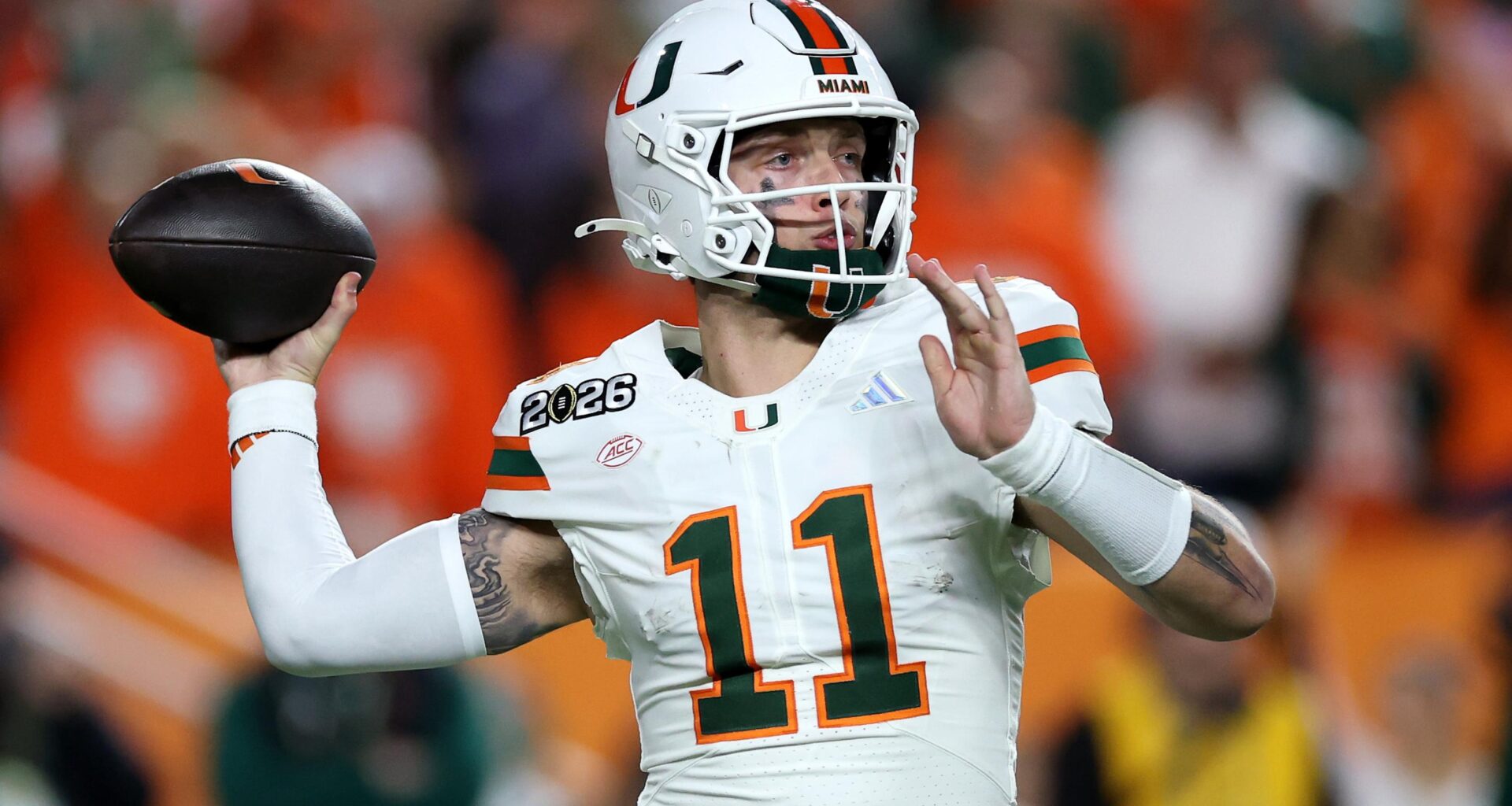 Carson Beck Talks Game-Ending INT in Miami's CFP Title Game Loss to Indiana, 'Really Hurts'