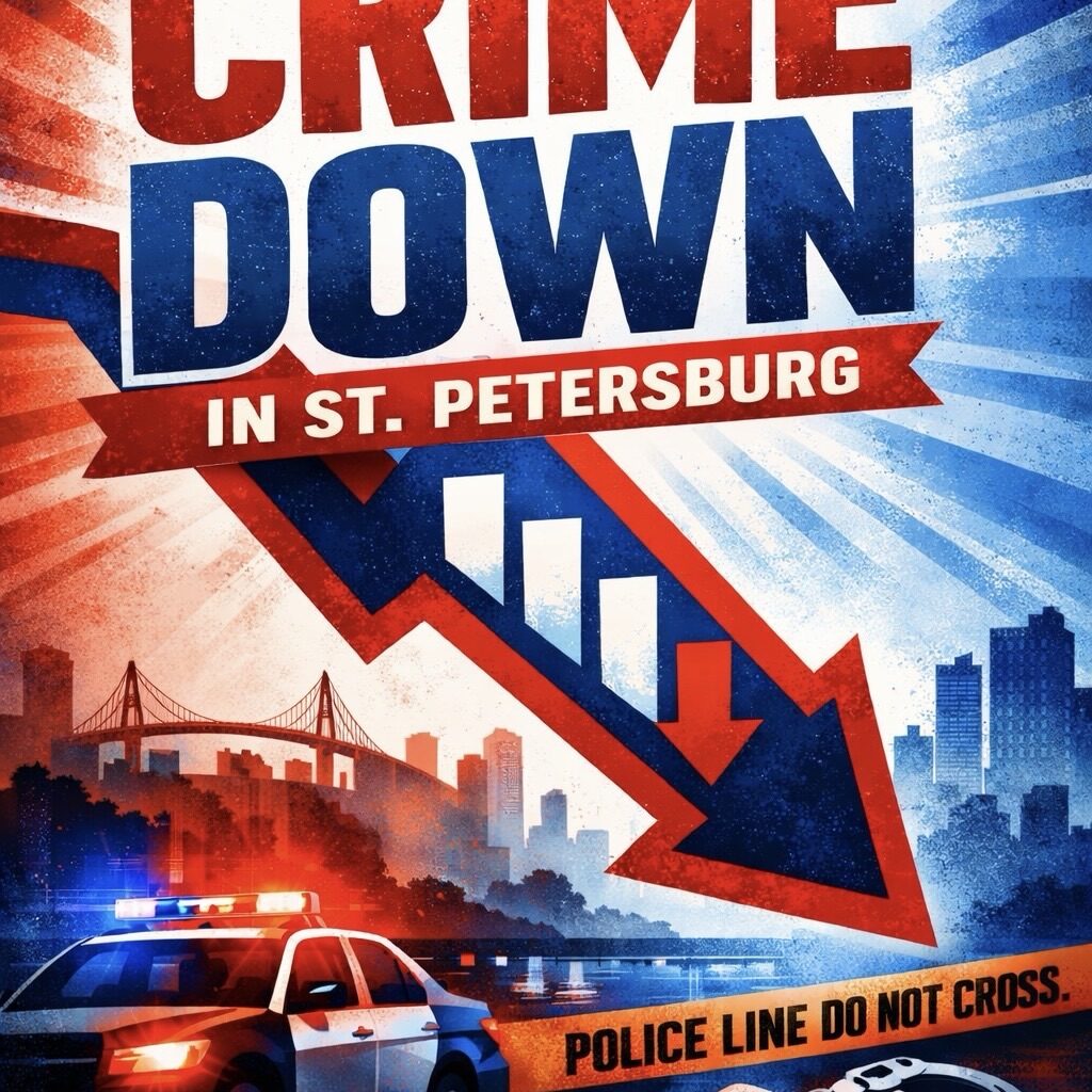 Crime Down in St. Petersburg, FBI UCR Data Shows