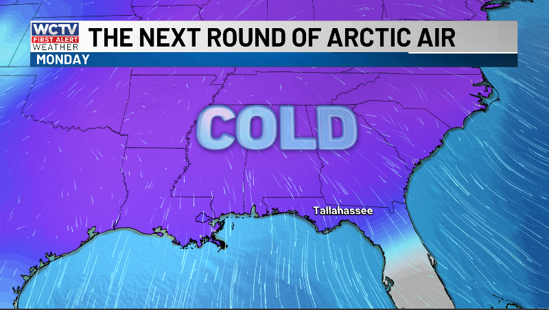 Severe threat ends, cold air rushes in
