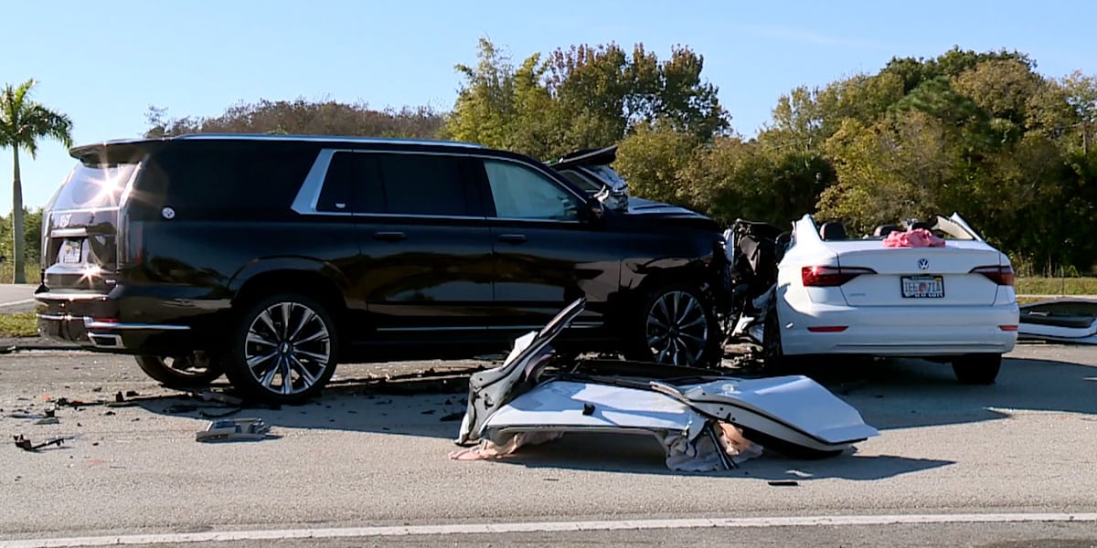 Firefighters perform extraction to free trapped driver in crash on SE Bridge Road and I-95