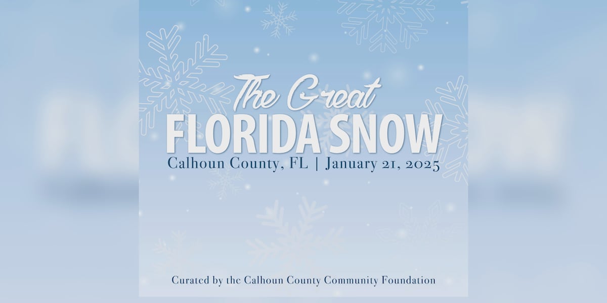 Calhoun County Community Foundation creates commemorative album of great Florida snow