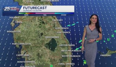 Rain and Cold Air returns to Florida