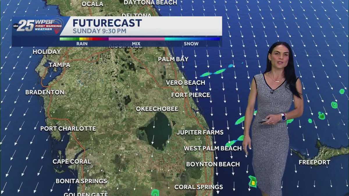Rain and Cold Air returns to Florida