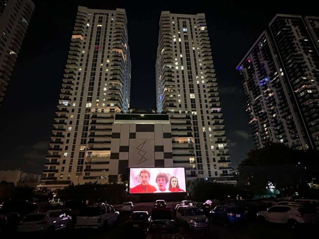 Nite Owl Drive-In Guardians of the Galaxy showing