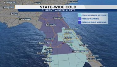 How rare is this cold for Central Florida? A look at some past winter extremes