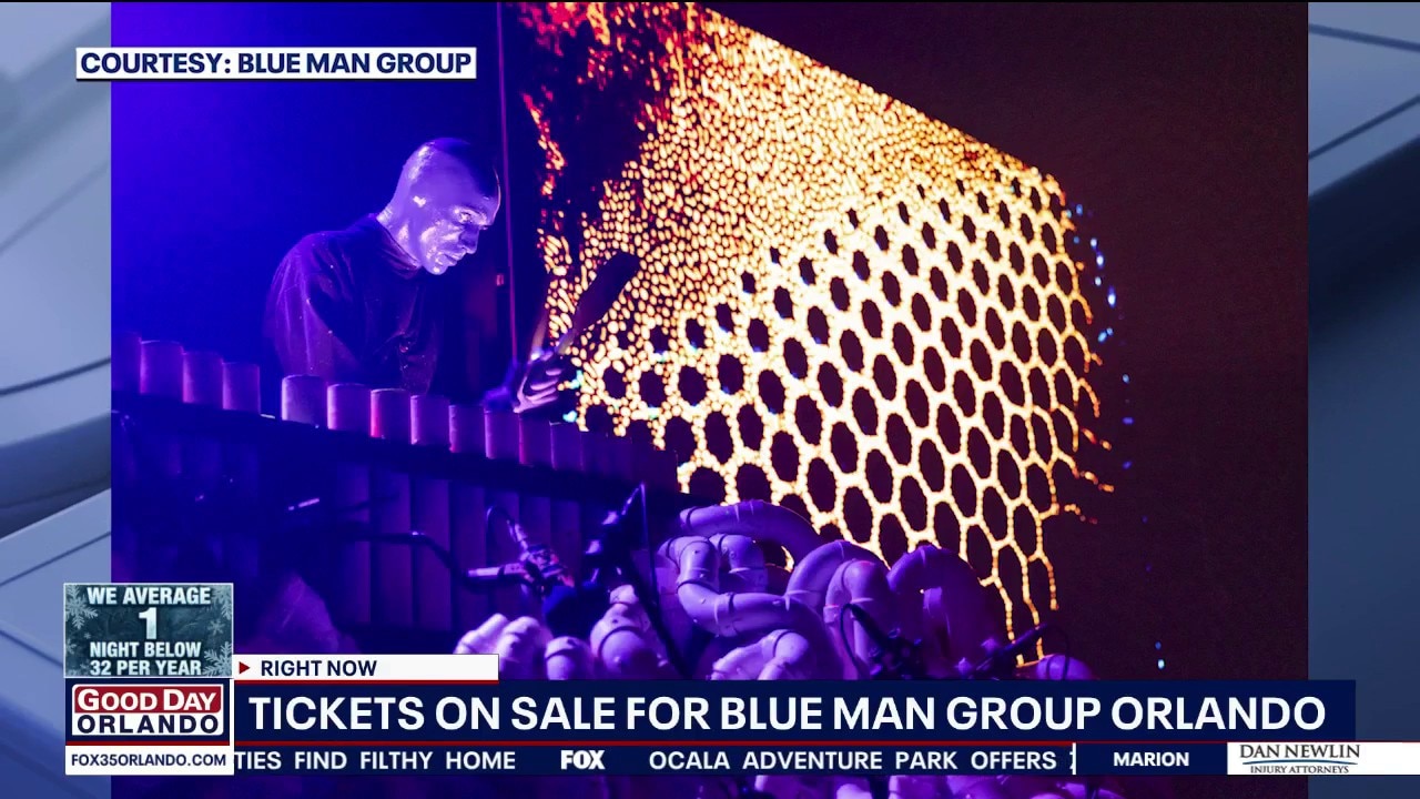 Blue Man Group returns to Orlando in May