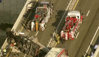 Tractor-trailer involved in rollover crash on State Road 84 in Fort Lauderdale – NBC 6 South Florida