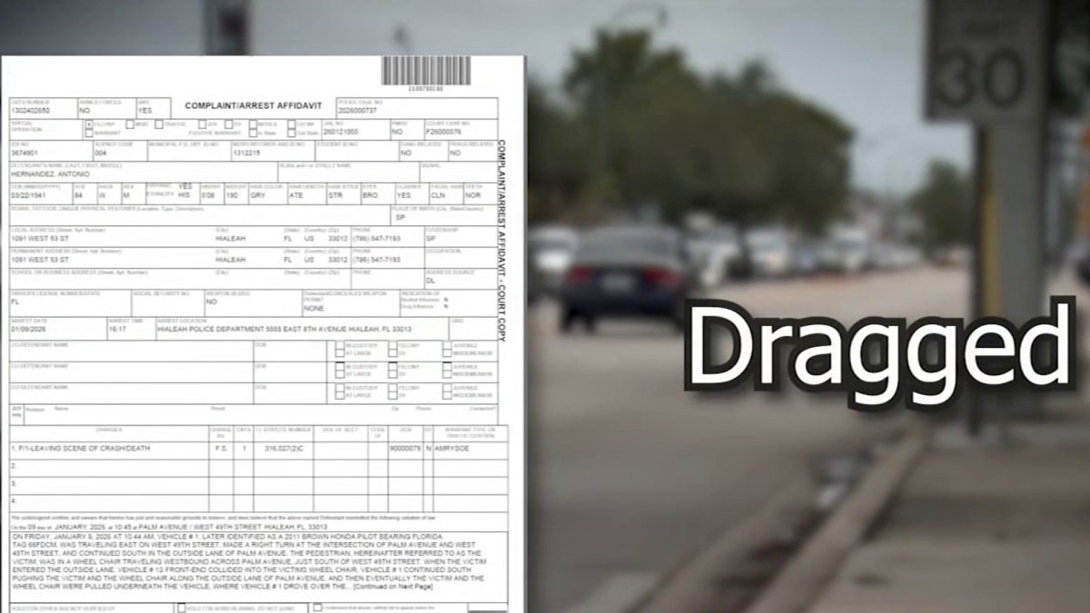 Man, 85, arrested in Hialeah hit-and-run that killed person in wheelchair – NBC 6 South Florida