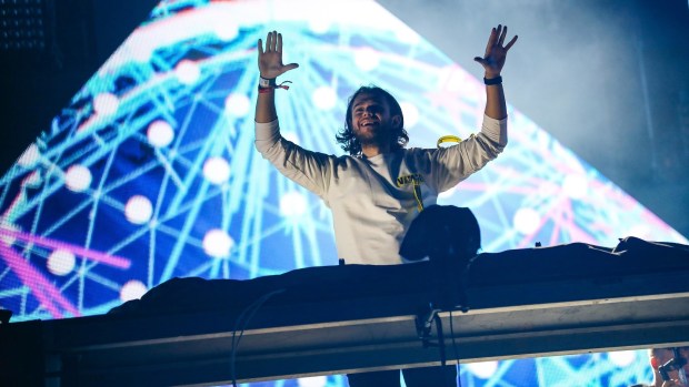 Zedd performs in front of hundreds of thousands of people during Ultra Music Festival in 2019. The music producer is one of the top acts at EDC Orlando 2025. (Jennifer Lett/South Florida Sun Sentinel)
