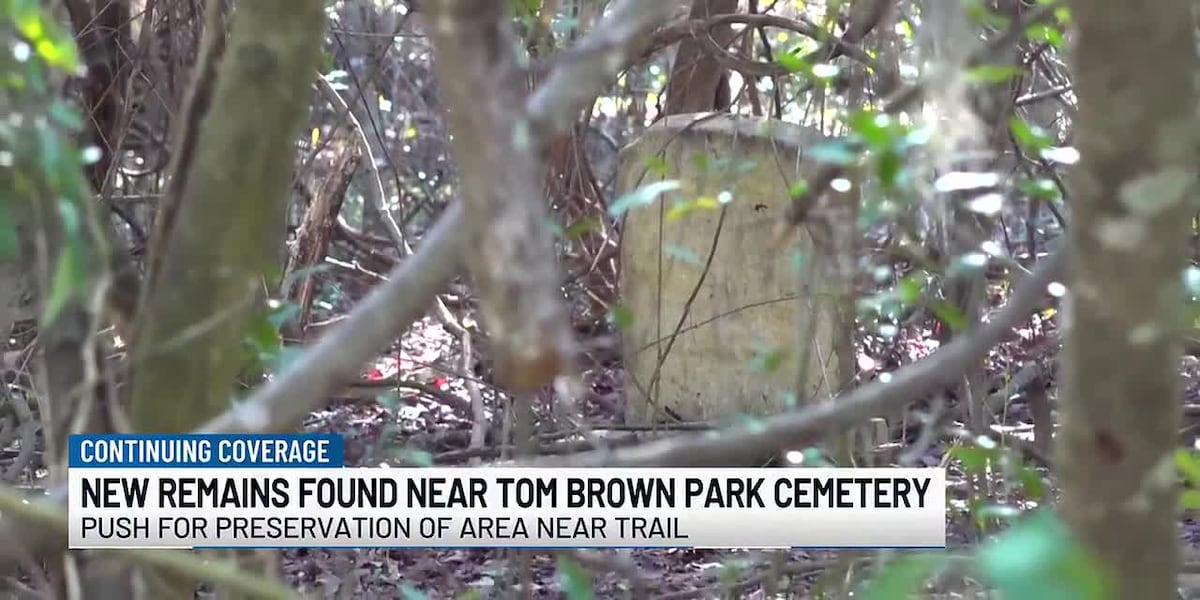 Remains found at Tom Brown Park spark push for preservation