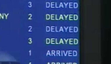 Massive storm disrupts flights, including Florida