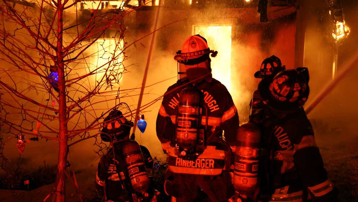 Fireworks cause house fire in Hillsborough County on New Year's day