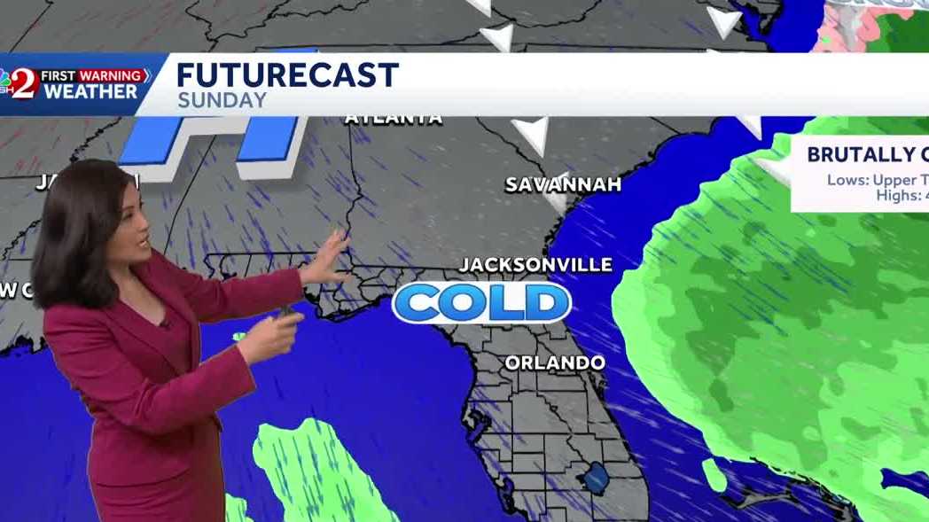 Dangerous cold air moving into Central Florida this weekend
