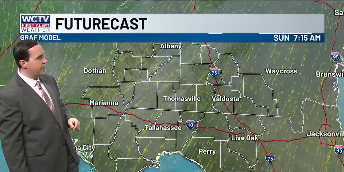 Drying out for the second half of the weekend